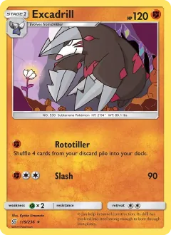Excadrill, Unified Minds 119/236