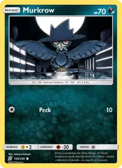 Murkrow, Unified Minds 129/236