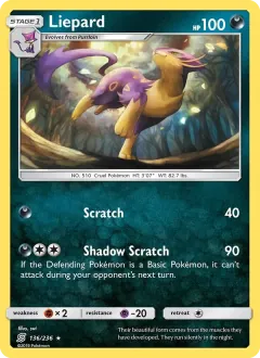 Liepard, Unified Minds 136/236