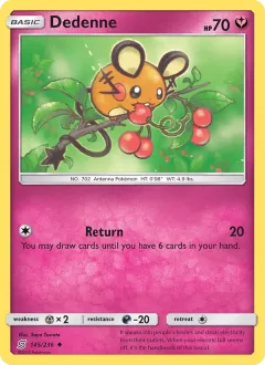 Dedenne, Unified Minds 145/236