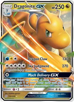 Dragonite GX, Unified Minds 152/236
