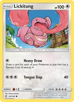 Lickitung, Unified Minds 161/236