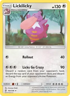 Lickilicky, Unified Minds 162/236