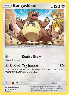 Kangaskhan, Unified Minds 163/236