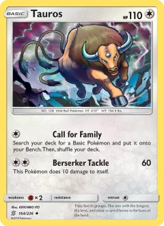 Tauros, Unified Minds 164/236