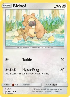 Bidoof, Unified Minds 171/236