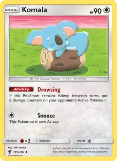 Komala, Unified Minds 185/236