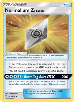 Normalium Z: Tackle, Unified Minds 203/236