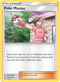 Poké Maniac, Unified Minds 204/236