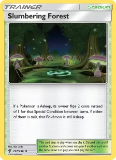 Slumbering Forest, Unified Minds 207/236