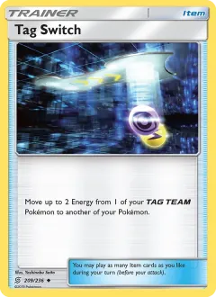 Tag Switch, Unified Minds 209/236