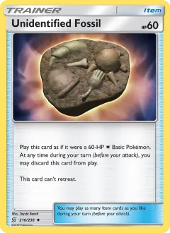 Unidentified Fossil, Unified Minds 210/236