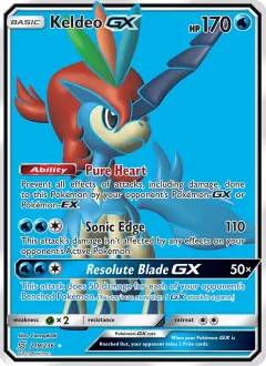 Keldeo GX, Unified Minds 219/236