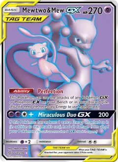 Mewtwo & Mew GX, Unified Minds 222/236