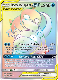 Slowpoke & Psyduck GX, Unified Minds 239/236