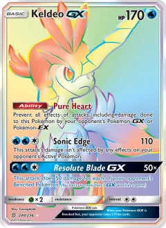 Keldeo GX, Unified Minds 240/236