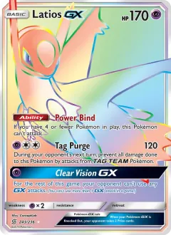 Latios GX, Unified Minds 243/236