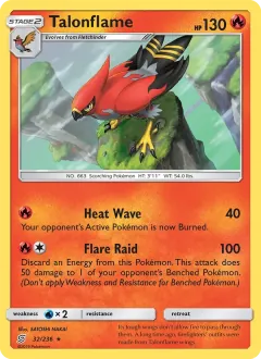 Talonflame, Unified Minds 32/236