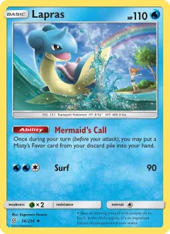 Lapras, Unified Minds 36/236