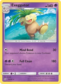 Exeggutor, Unified Minds 74/236