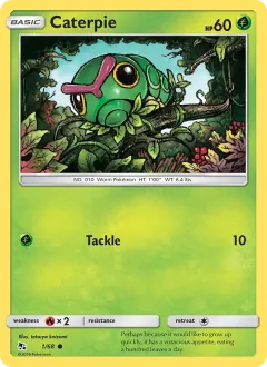 Caterpie, Hidden Fates 1/68