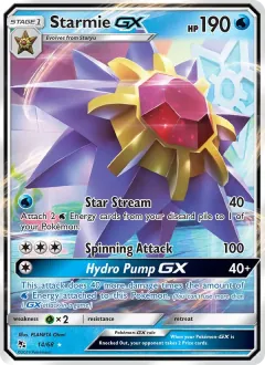 Starmie GX, Hidden Fates 14/68