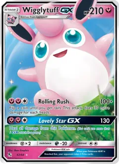 Wigglytuff GX, Hidden Fates 42/68