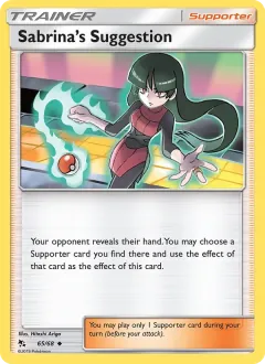 Sabrina’s Suggestion, Hidden Fates 65/68