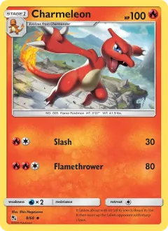 Charmeleon, Hidden Fates 8/68