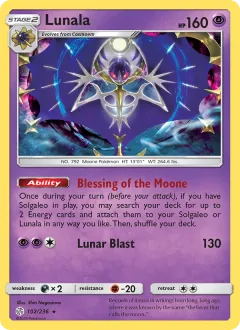 Lunala, Cosmic Eclipse 102/236