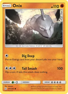 Onix, Cosmic Eclipse 105/236