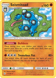 Seismitoad, Cosmic Eclipse 117/236