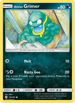 Alolan Grimer, Cosmic Eclipse 130/236