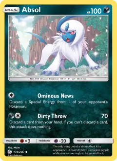 Absol, Cosmic Eclipse 133/236