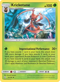 Kricketune, Cosmic Eclipse 14/236