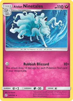 Alolan Ninetales, Cosmic Eclipse 145/236