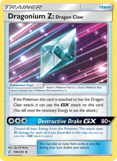 Dragonium Z: Dragon Claw, Cosmic Eclipse 190/236