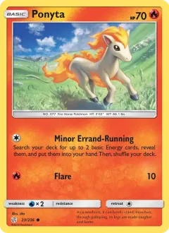 Ponyta, Cosmic Eclipse 23/236