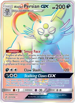 Alolan Persian GX, Cosmic Eclipse 257/236