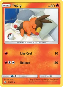 Tepig, Cosmic Eclipse 31/236
