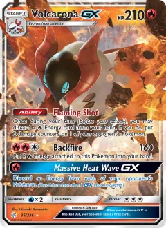 Volcarona GX, Cosmic Eclipse 35/236