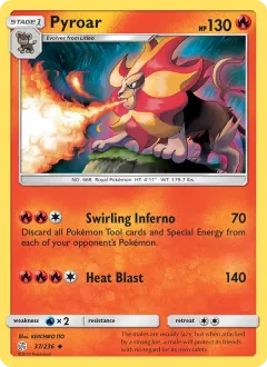 Pyroar, Cosmic Eclipse 37/236