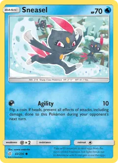 Sneasel, Cosmic Eclipse 43/236