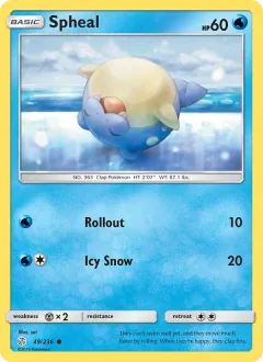 Spheal, Cosmic Eclipse 49/236