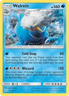 Walrein, Cosmic Eclipse 52/236