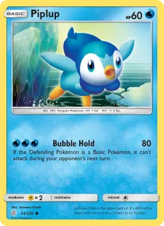 Piplup, Cosmic Eclipse 54/236