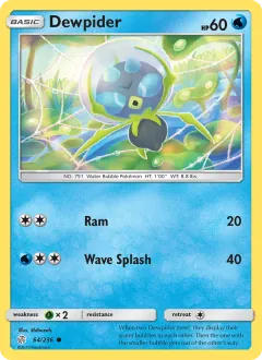 Dewpider, Cosmic Eclipse 64/236