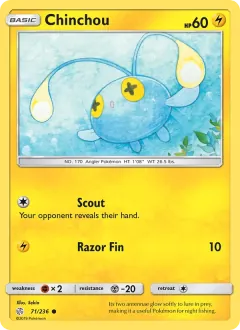 Chinchou, Cosmic Eclipse 71/236