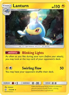 Lanturn, Cosmic Eclipse 72/236