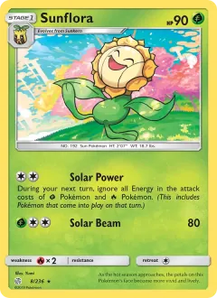 Sunflora, Cosmic Eclipse 8/236